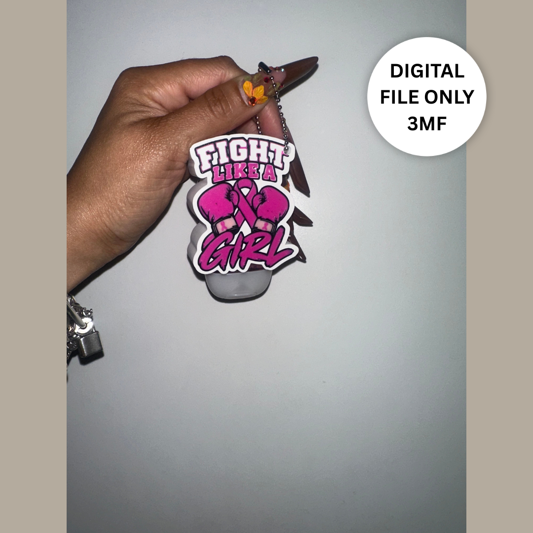 Breast Cancer Awareness BBW Pocketbac Holder – Digital 3MF File Only