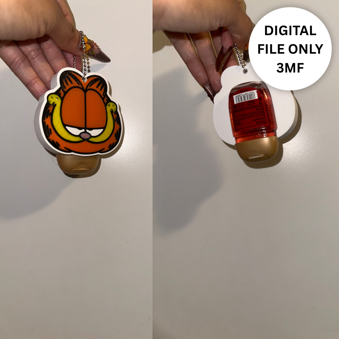 Orange Cat BBW Pocketbac Holder – Digital 3MF File Only