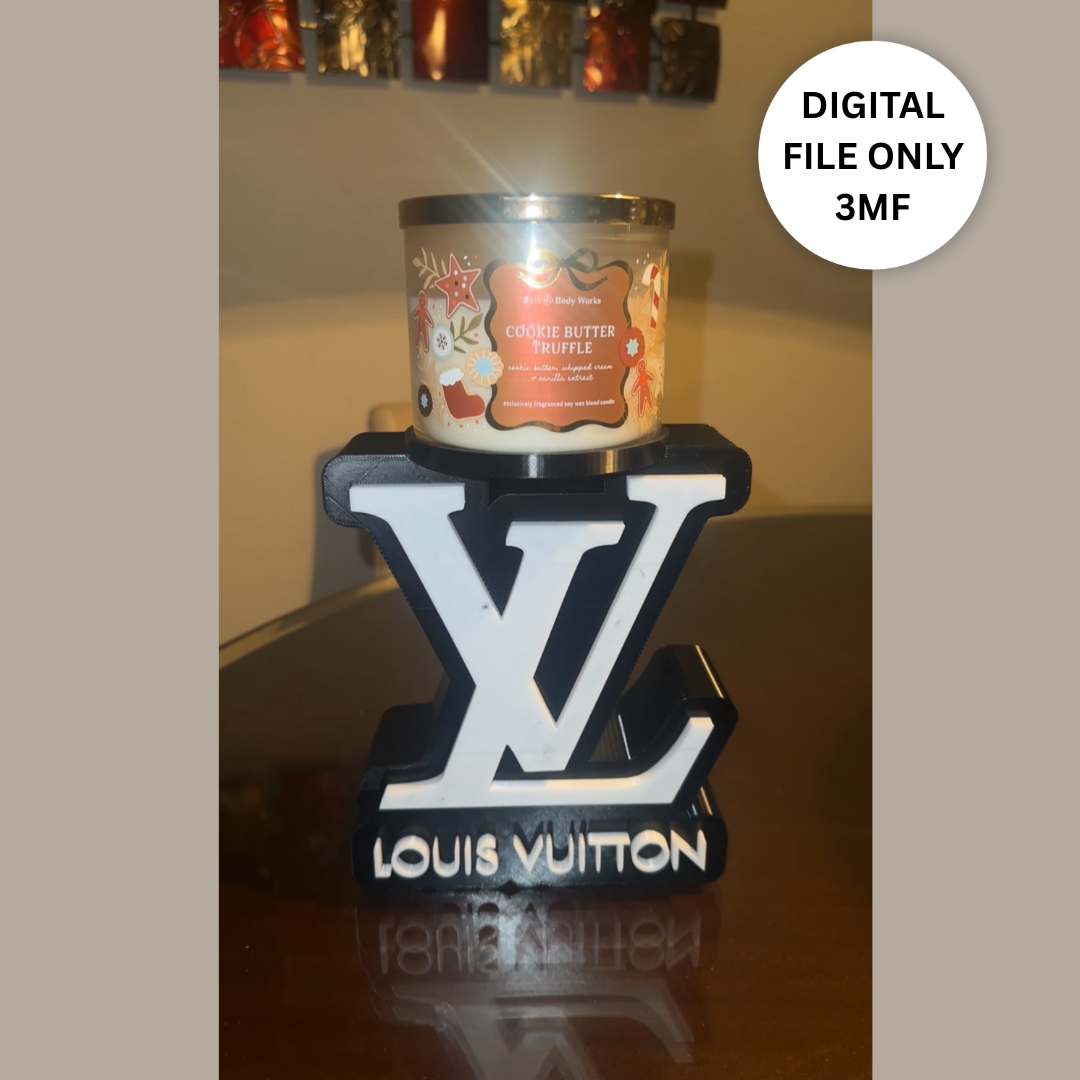 BBW Inspired Candle Holder – Digital 3MF File