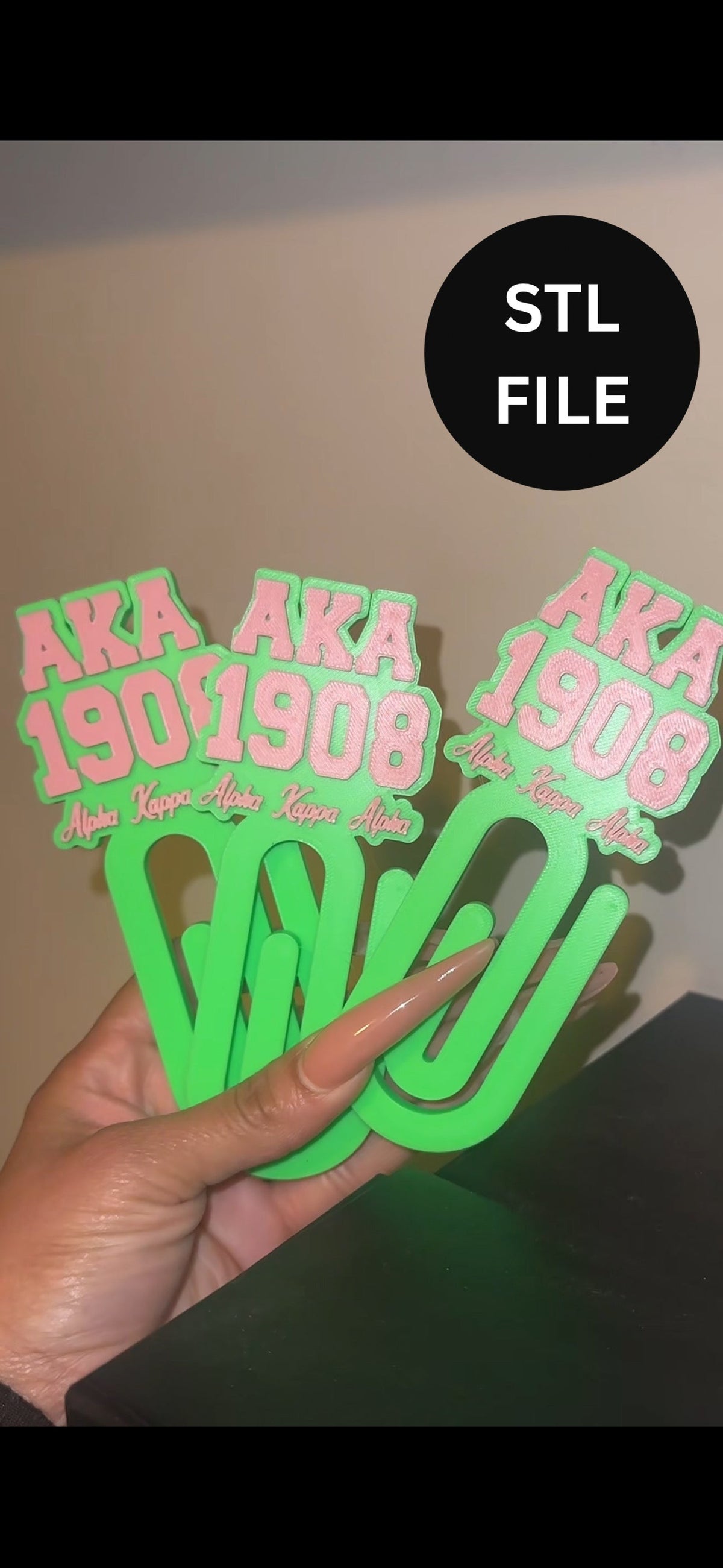 PINK AND GREEN BUNDLE STL FILE ONLY