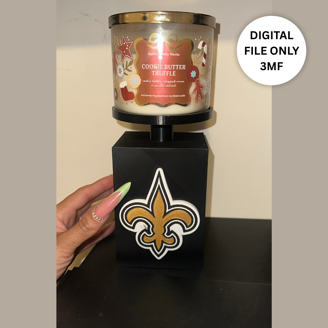 BBW Saints Candle Holder – Digital 3MF File