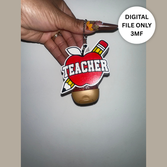Teacher BBW Pocketbac Holder – Digital 3MF File Only