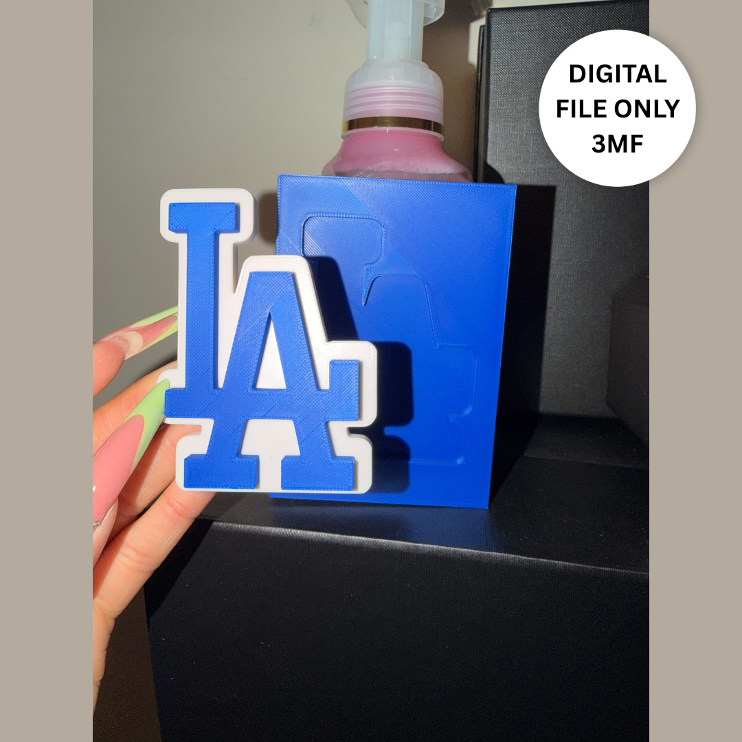 LA Dodge Soap Holder – Digital 3MF File Only