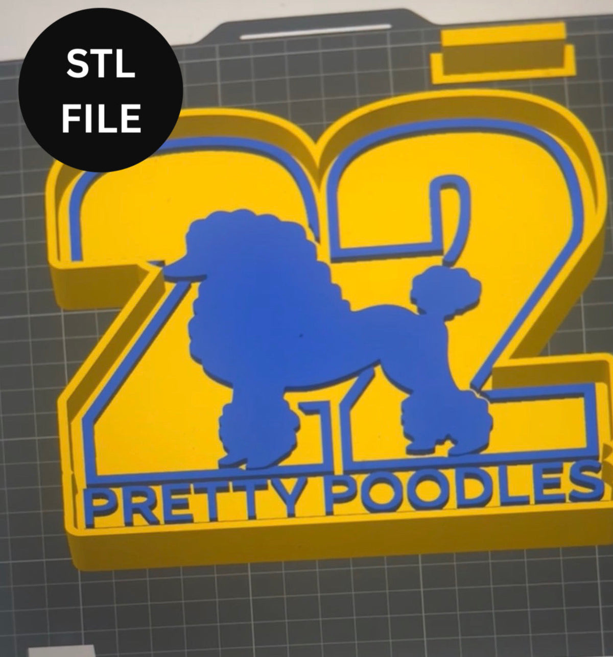 BLUE AND YELLOW BUNDLE STL FILE ONLY