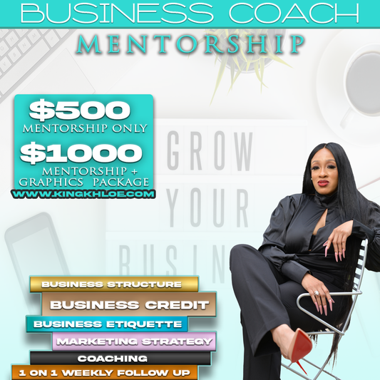 Business Mentorship + Branding Package